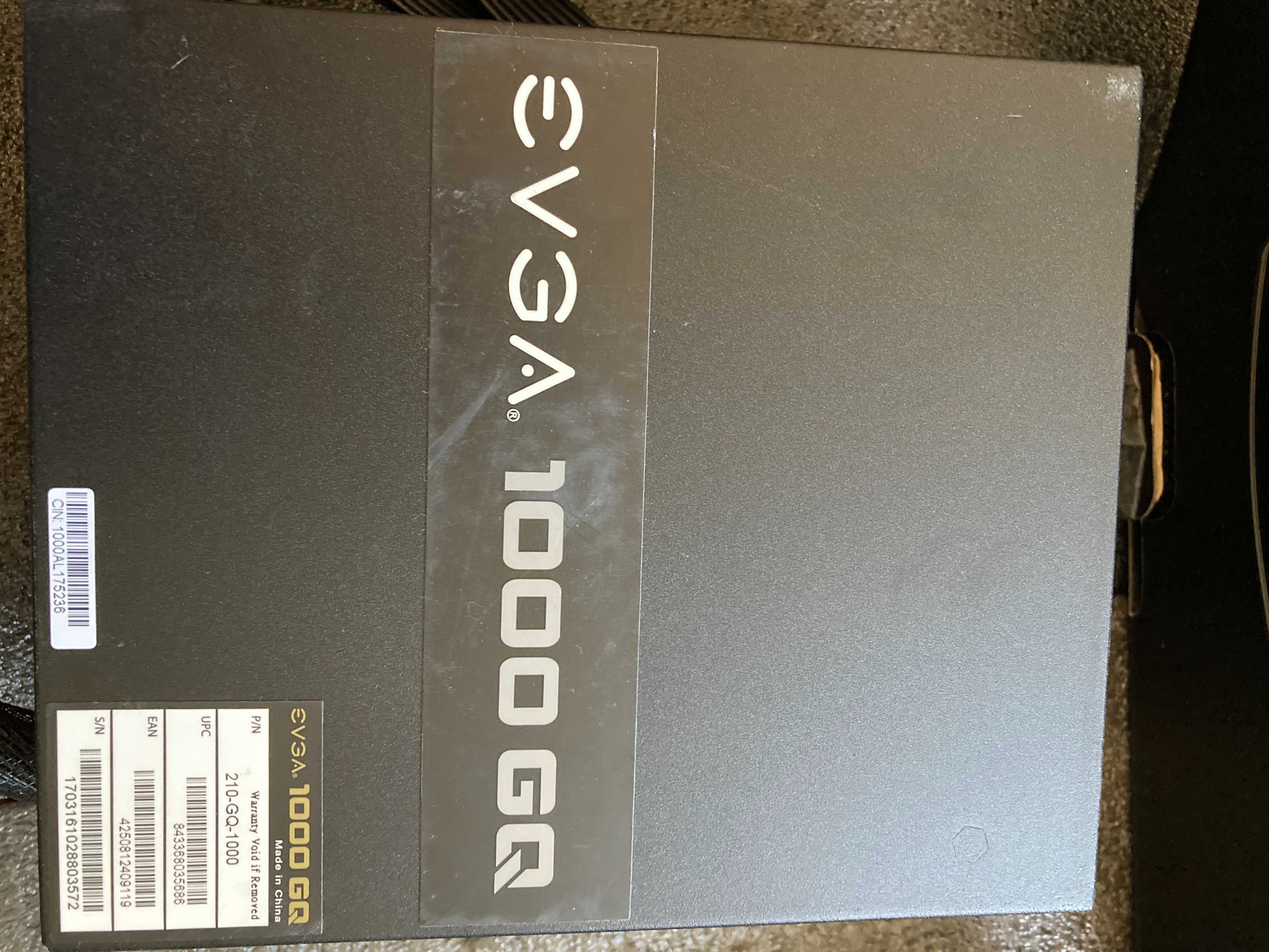 Модулно захранване EVGA 1000GQ 80Plus Gold - 1000W