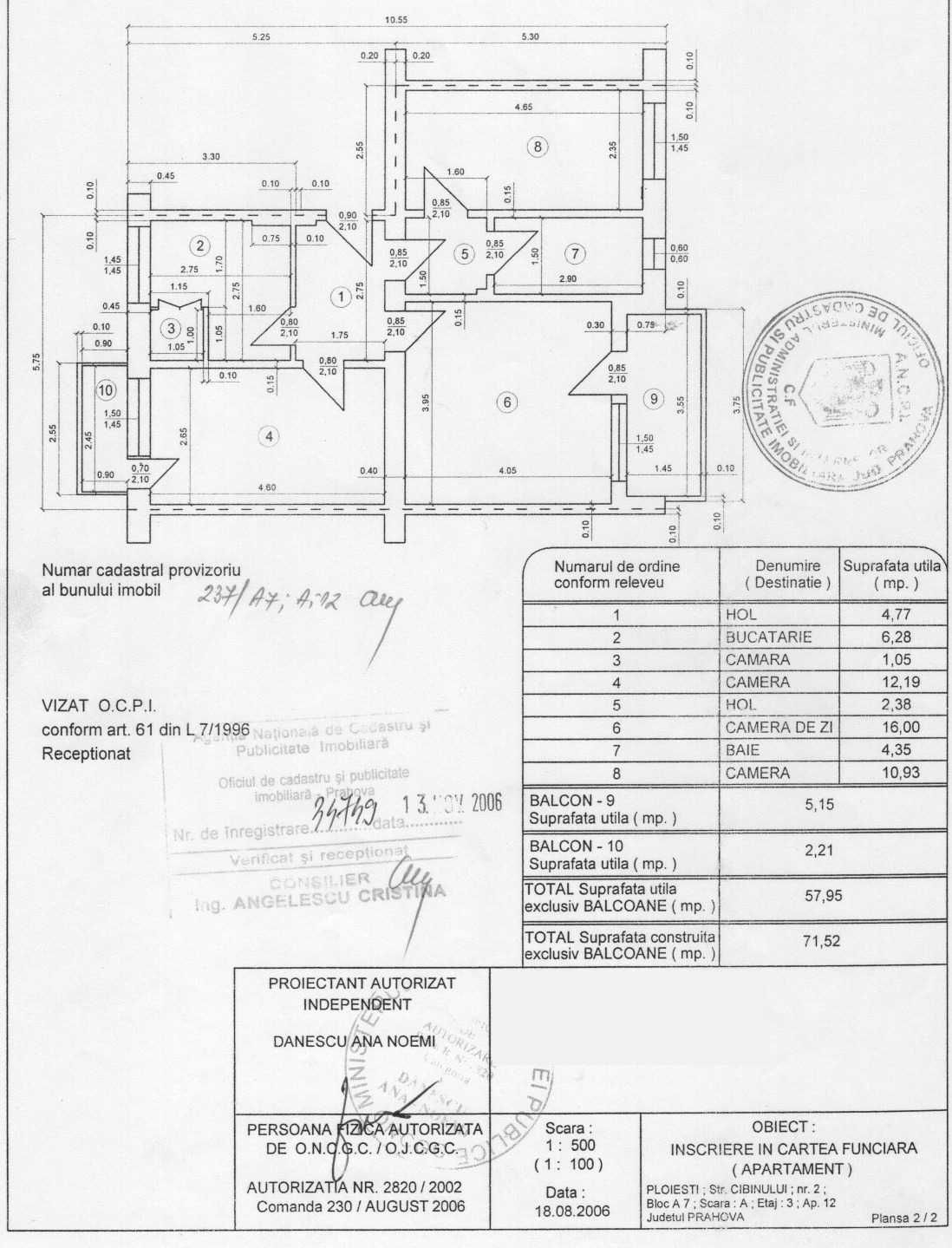 Apartament cu 3 camere decomandat Ploiesti, Cina