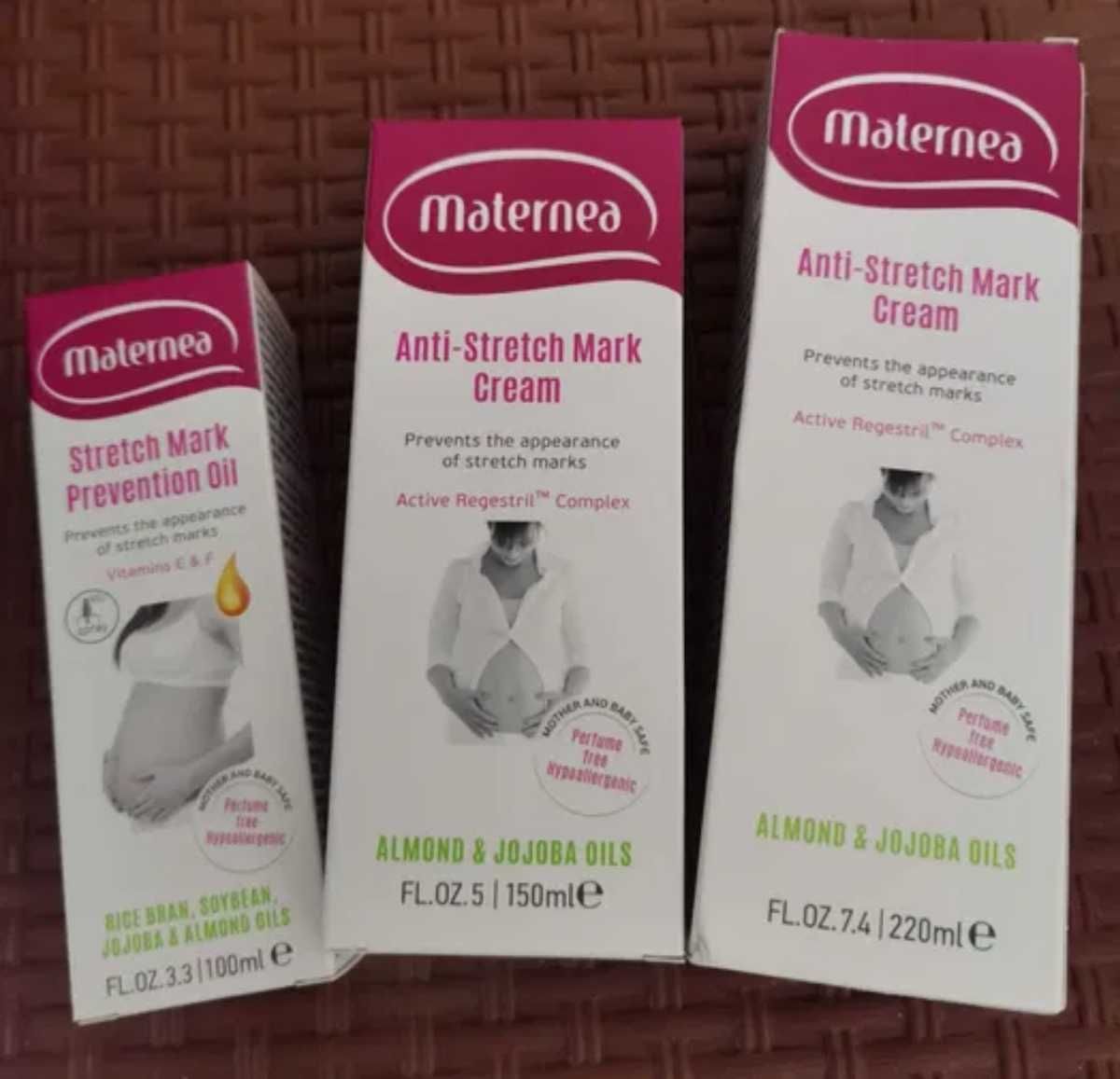 Maternea Олио и крем против стрии за бременни