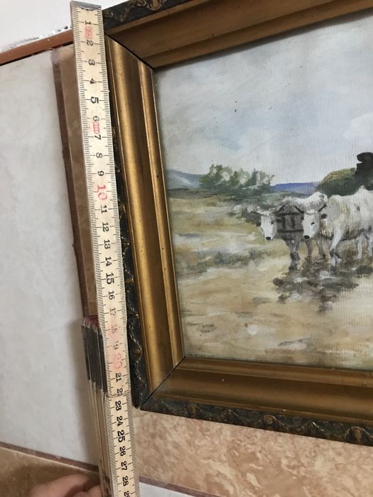 Papusi vechi si tablou