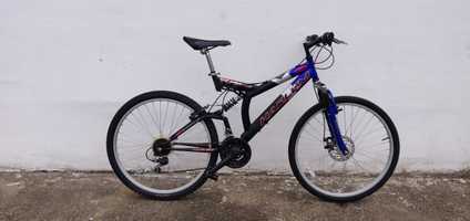 Bicicleta Mtb cu roti de 26 inch dual suspension