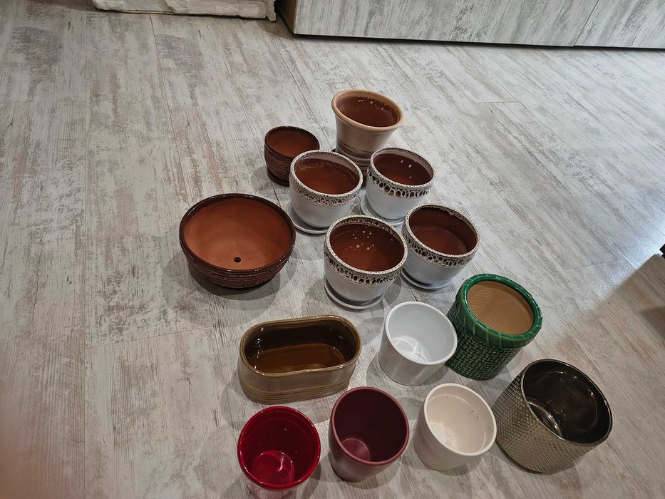 Саксии кашпи най различни