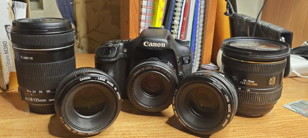 Продаю обьективы от canon разные