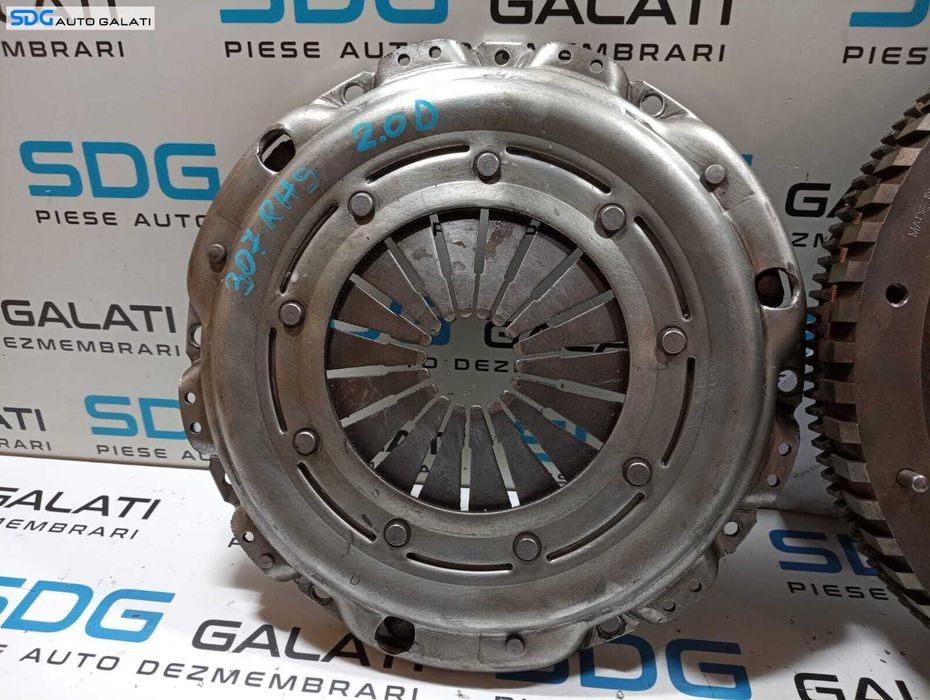 Kit Ambreiaj Volanta Disc si Placa Presiune Peugeot 406 2.0 HDI RHS 1996 - 2004 Cod 701497 701501 C0701496 [M7019]