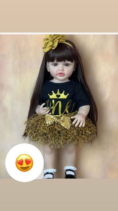 Имитационная кукла BZDOLL ростом 55 см