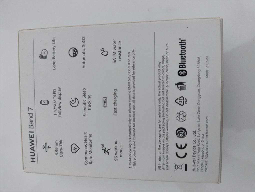 Ceas smartwatch Huawey Band 7 pachet complet