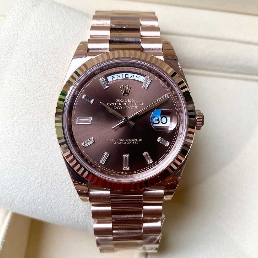 Мъжки / Часовници 40mm шоколадов циферблат