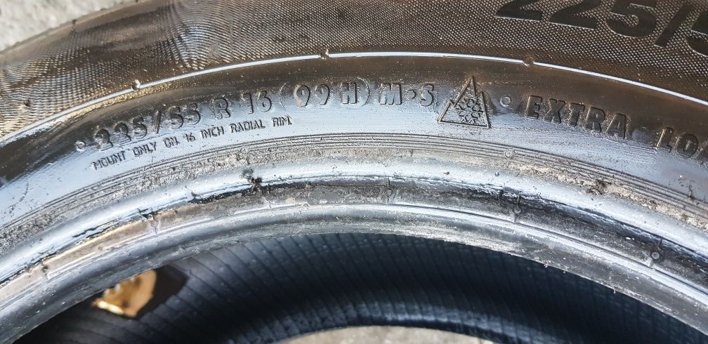 Зимни гуми-16цола-225/55-1бр.-70лв."CONTINENTAL "