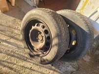 Vand 2 jante Peugeot 6.5Jx15 ET27 cu cauciucuri Fulda 195/65 R15