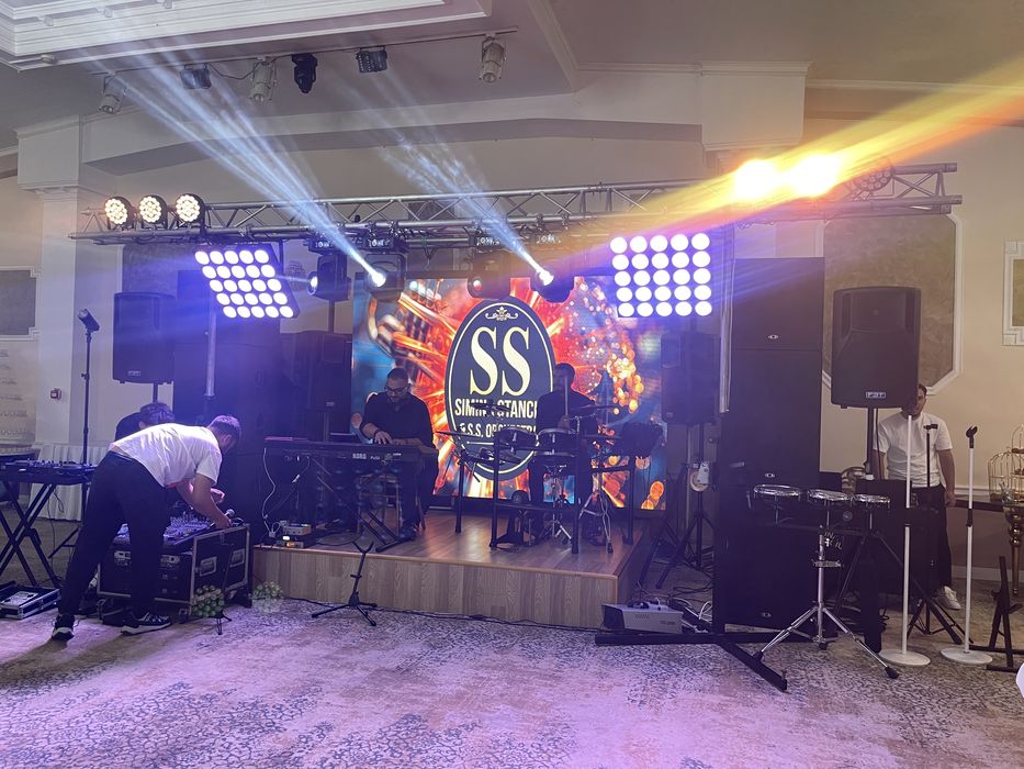 Ecran led / schela de lumini / scena / sonorizare ( evenimente, nunta)