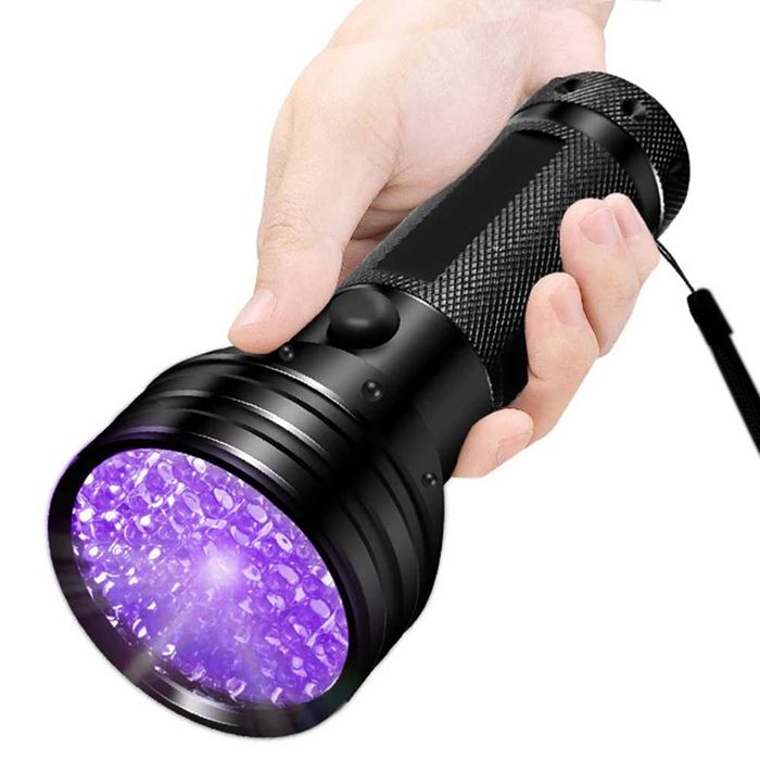 Ультрафиолетовый фонарик, уф фонарь uv ультрафиолет лампа вуду вуда uf