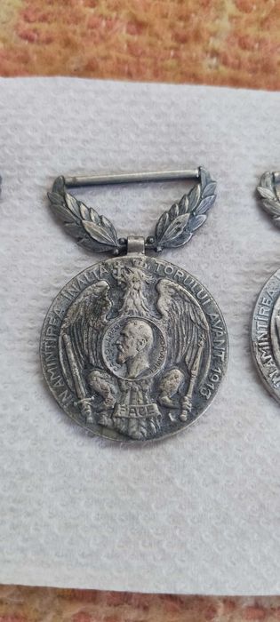 Medalie din Carpați peste Dunăre în Balcani 1913