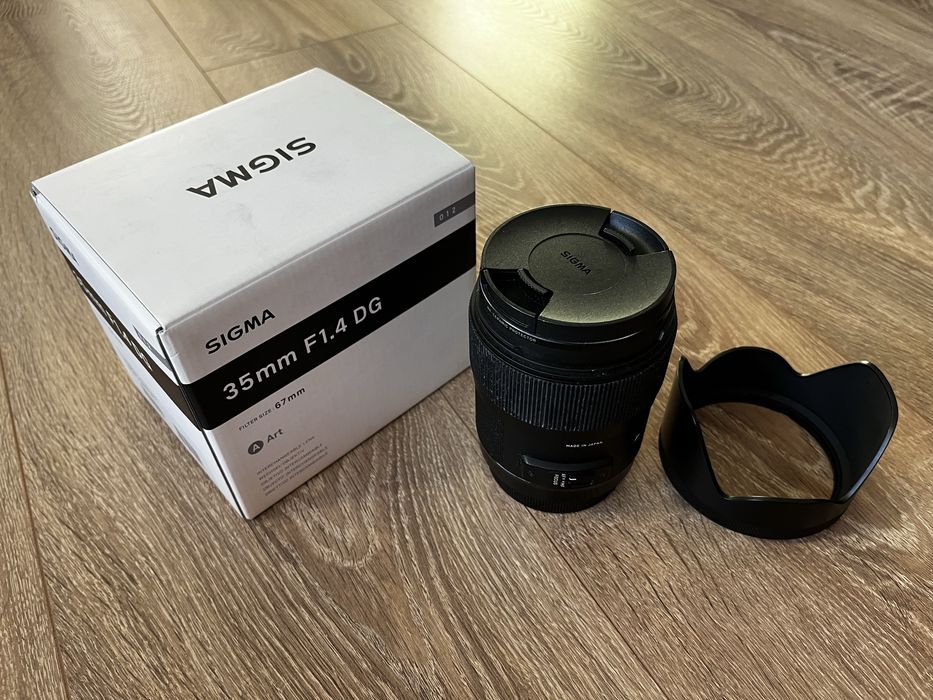 Sigma Art 35mm, f1.4 Dg. Montura Canon