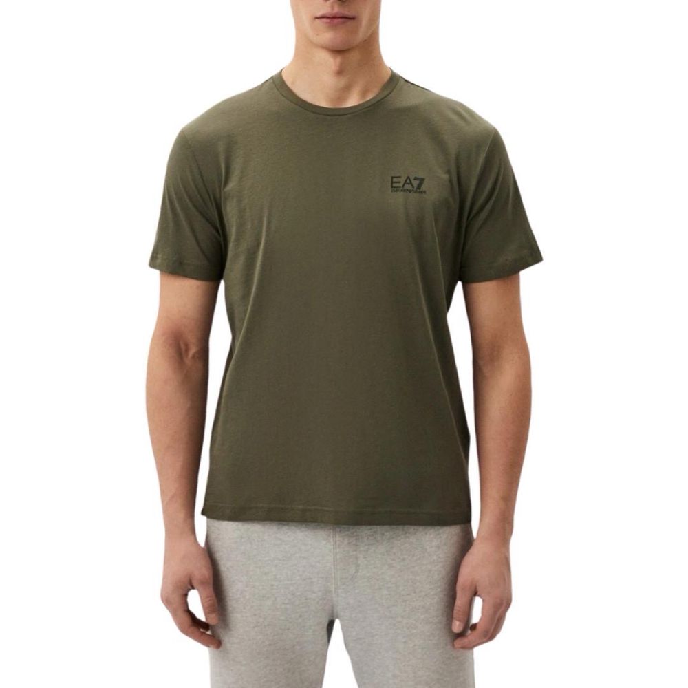 Оригинална мъжка тениска EA7 Emporio Armani 8NPT18 PJ02Z Khaki