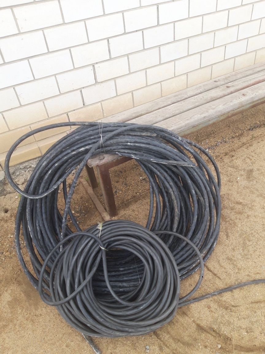 Продам новый кабель КГ 3×6+1×4 две бухты по 55 метров. 1000 тг за метр