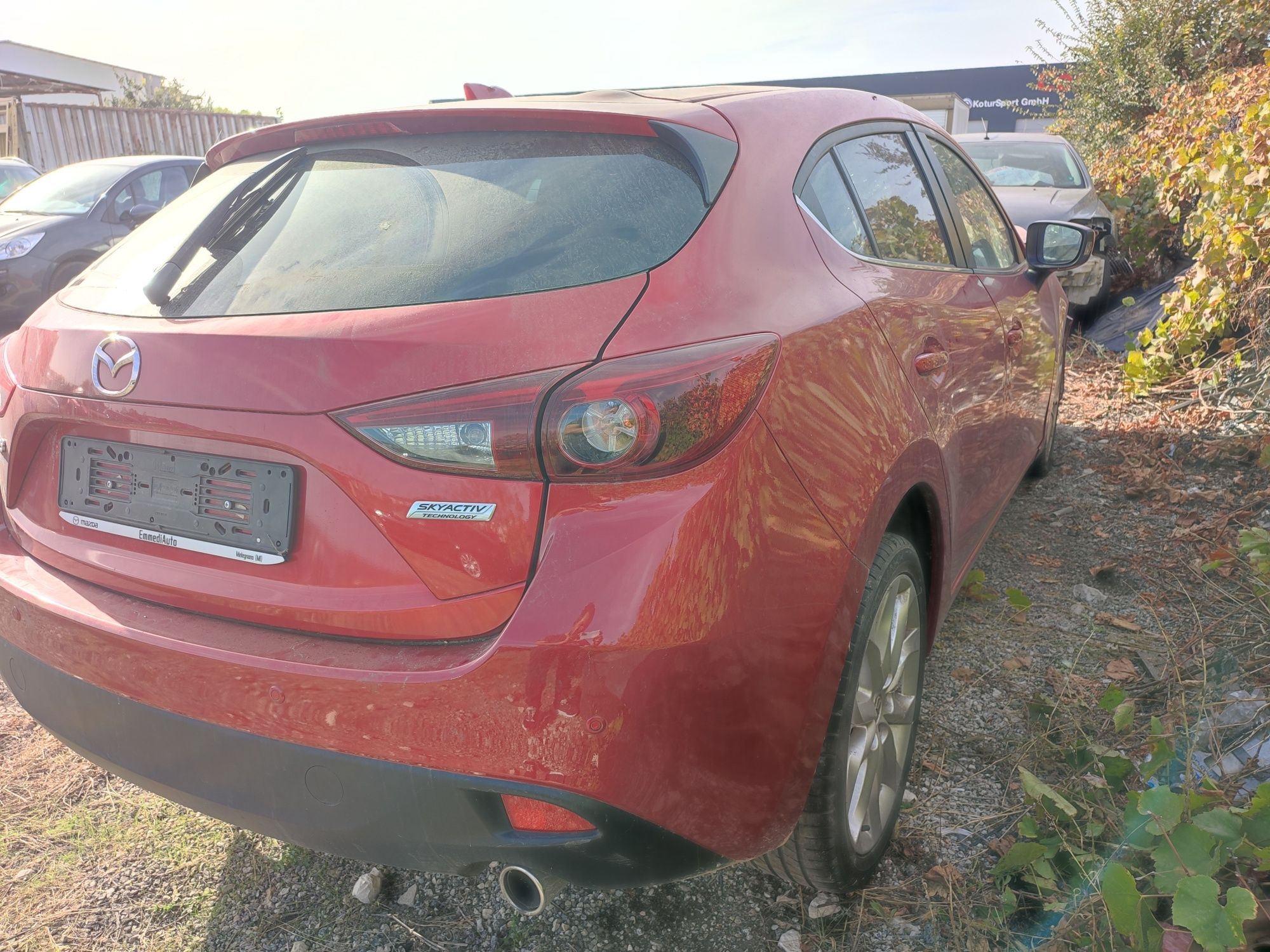 Mazda 3 2015 на части