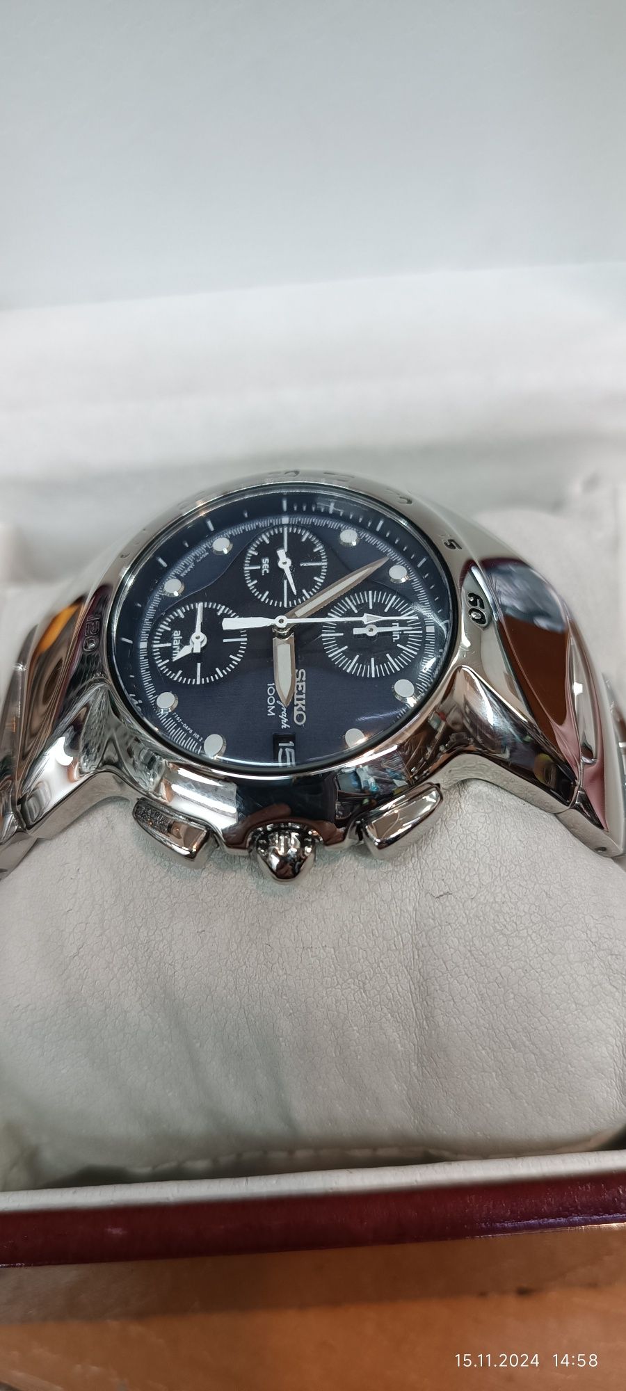 Редкая модель Seiko хронограф