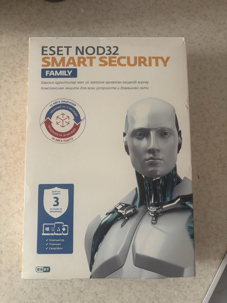 Антивирус Eset NOD32 Smart Sec-ty Family