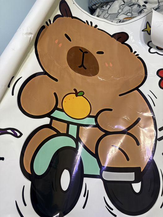 Наклеки на детскую комнату капибара