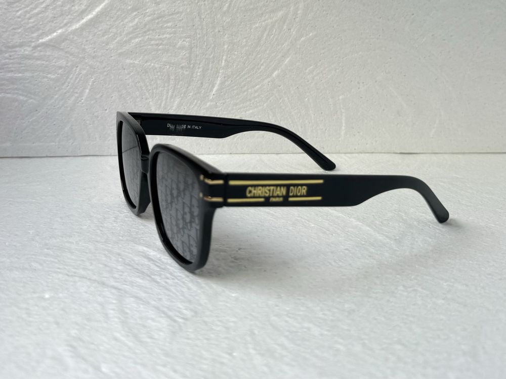 Dior 2024 дамски слънчеви очила брандирани стъкла и черни