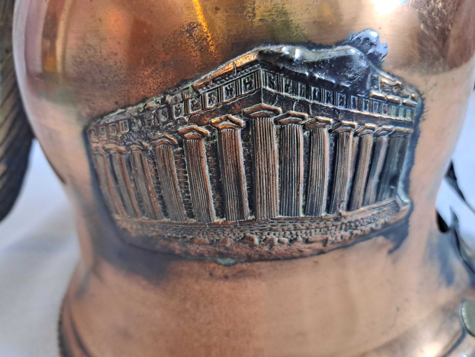 coif greco roman cupru bronz 29 cm