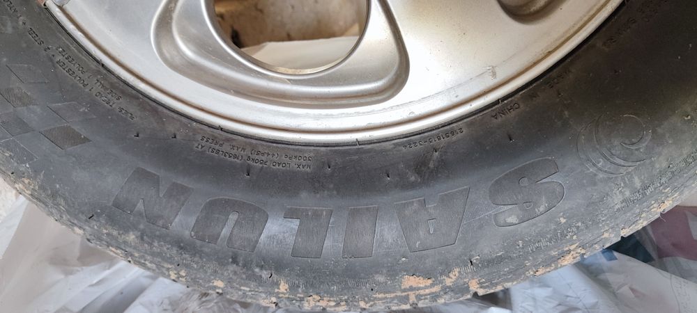 4бр. джанти с гуми за ДЖИП 16"