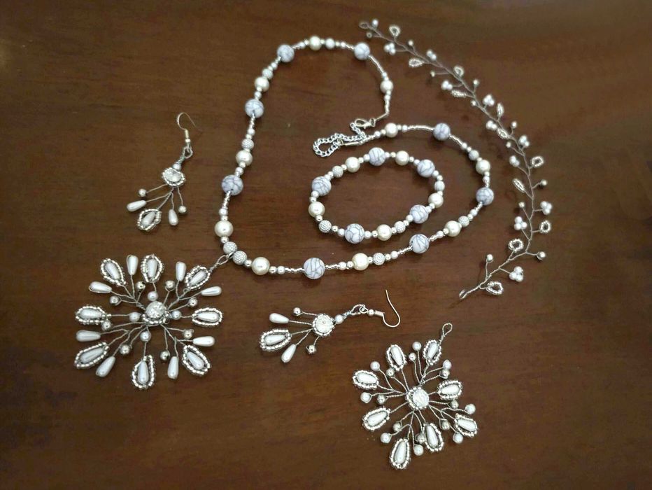 Seturi bijuterii Craciun unicate evenimente, handmade, multe modele