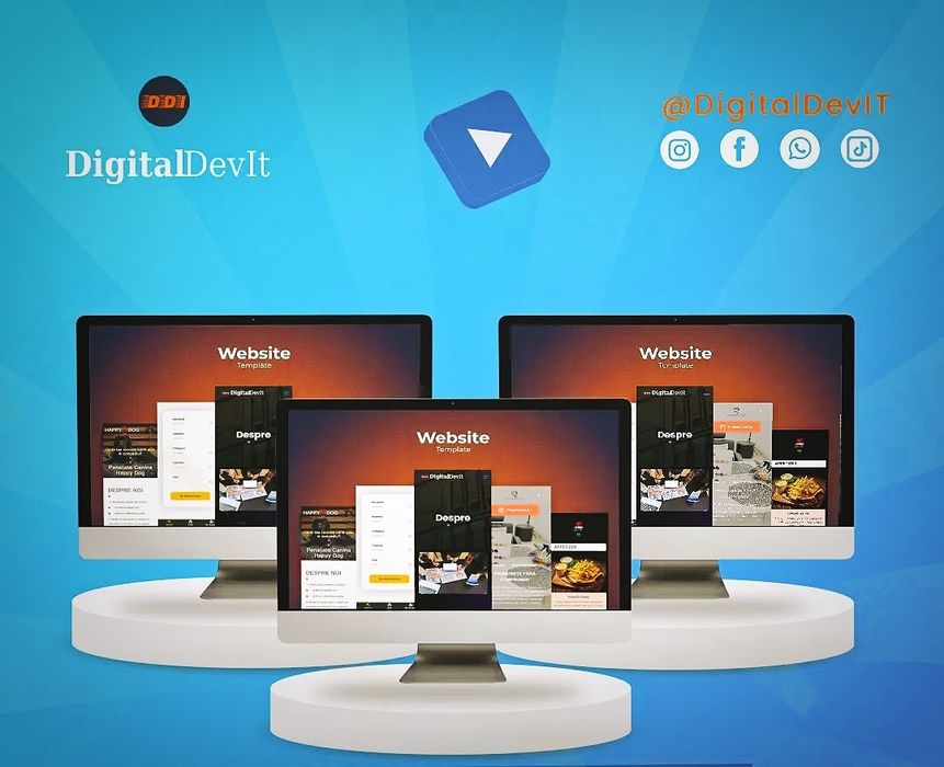 Creare site web, magazin online, SEO, Mentenanta, Aplicatie Android