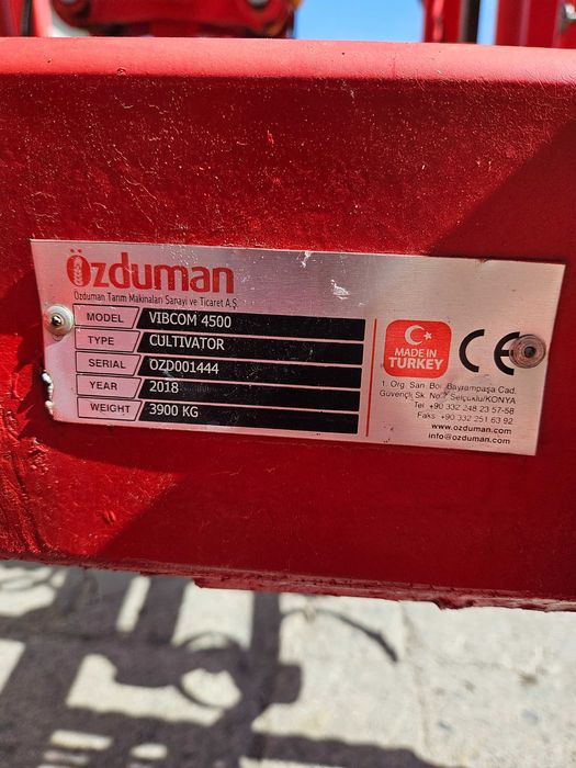 Cultivator de miriste Ozduman VibCom 4500