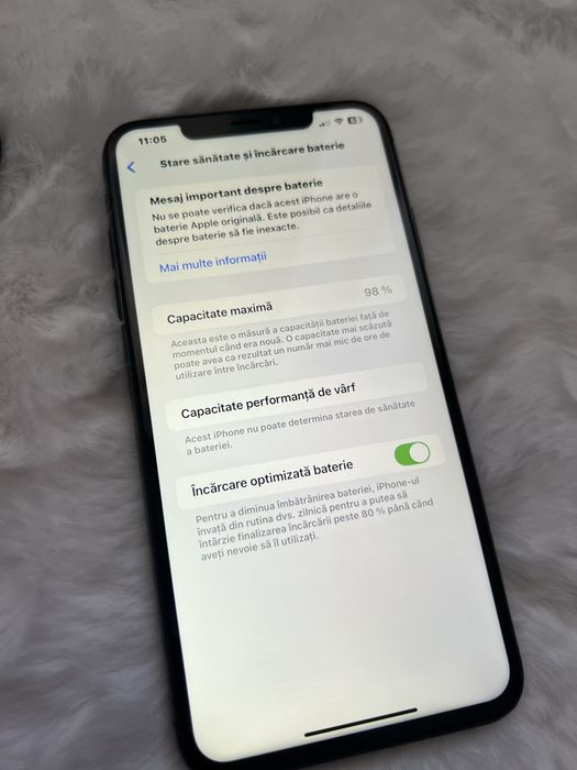 Vand iphone XS Max 98% baterie