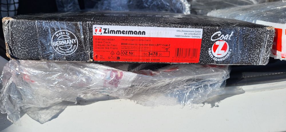 Discuri de frana  BMW zimmerman