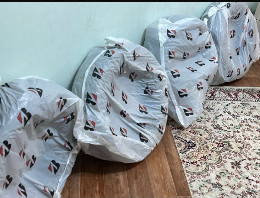 Шины R15 б/у зимние в хорошем состояний 4 штук по семь тысяч