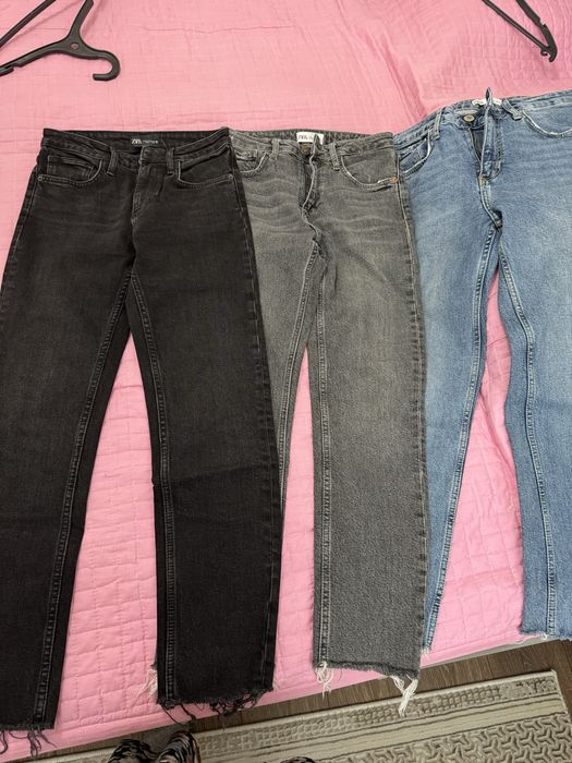 Джинсы Zara, Lee, Mango