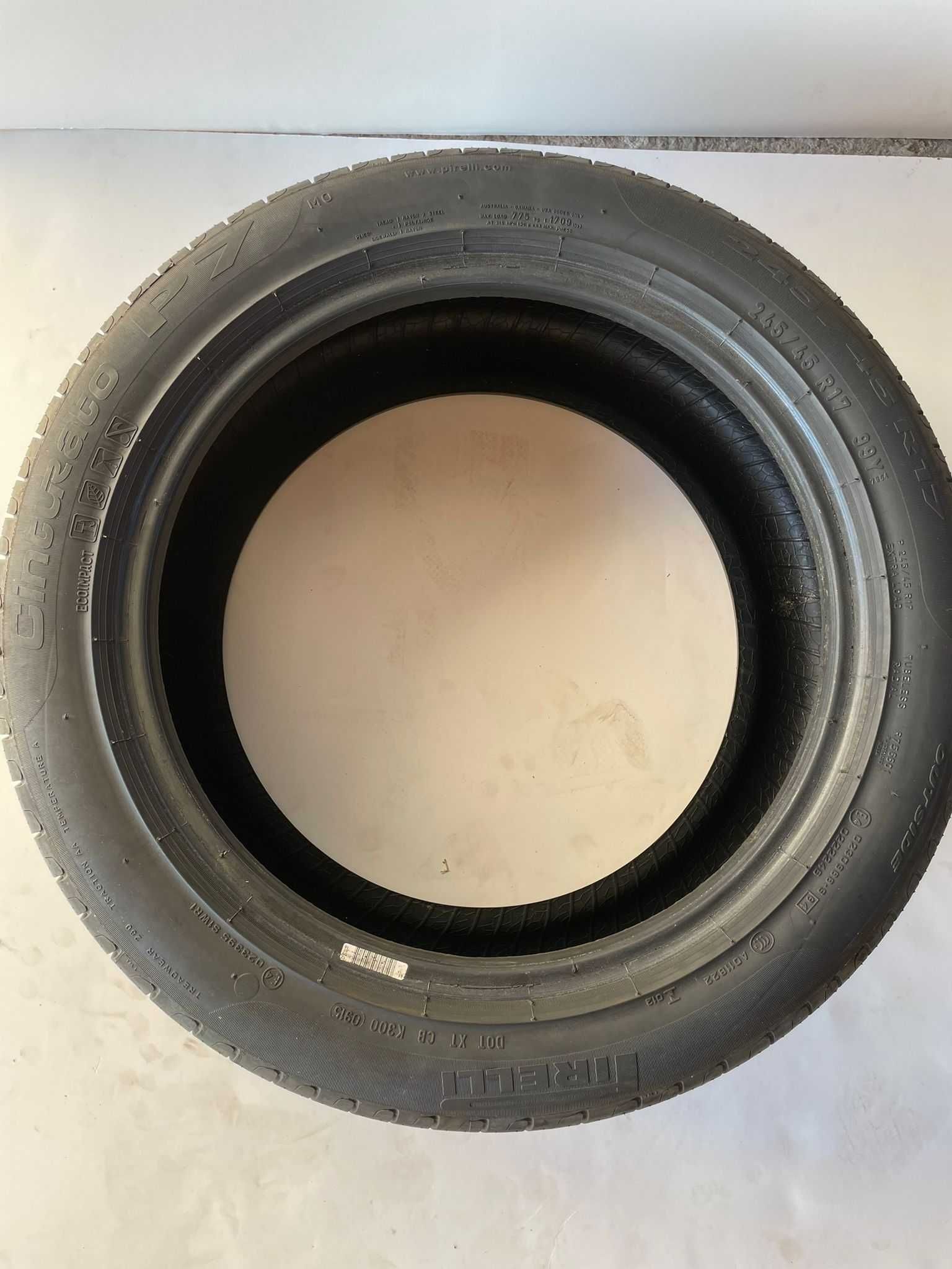 НАЙ ДОБРАТА ОФЕРТА 2 броя Pirelli cinturato P7 245/45R17 95Y