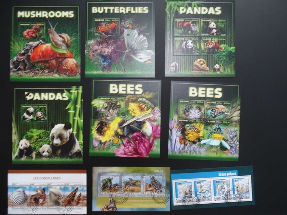 50 colite stampilate , timbre tematice Fauna/Animale (Lot 3109)