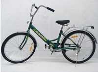 Велосипед Kama Kama 24 дюйма зеленый