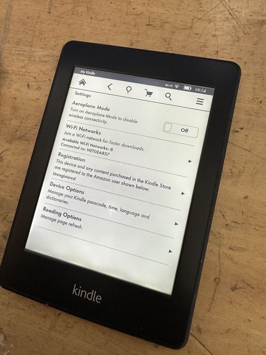 Ebook reader paperwhite kindle