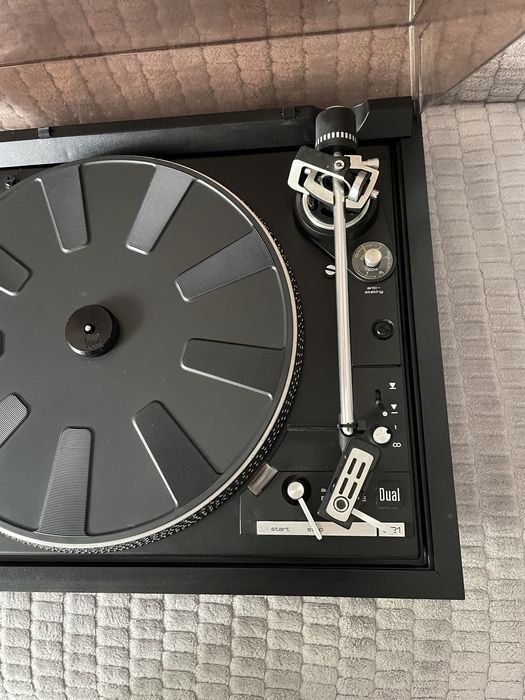 Pickup Turntable Vinil Player DUAL 521 - Defect necesita curea/service