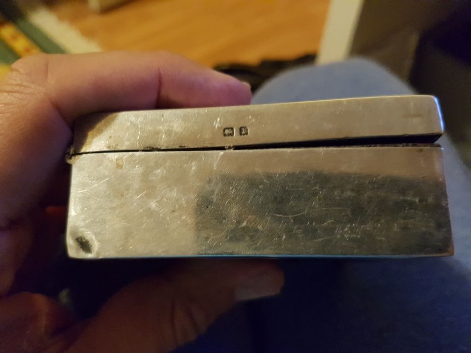 Caseta de argint Patience - Birmingham  made by Henry Clifford Davis