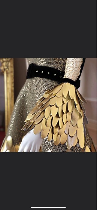 Rochie Alinka-The golden year dress- mărimea S