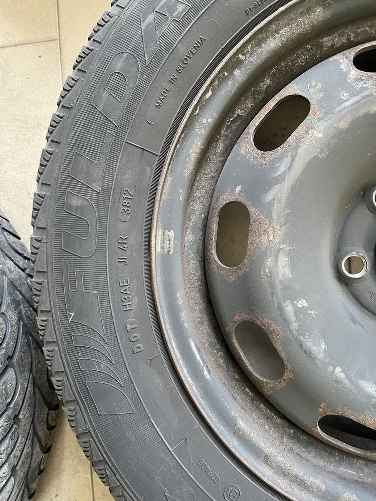 Железни джанти 15ки  5х100 с гуми 195/65 R15