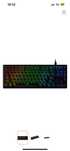 Клавиатура HyperX Alloy Origins Core PBT HX Aqua TKL