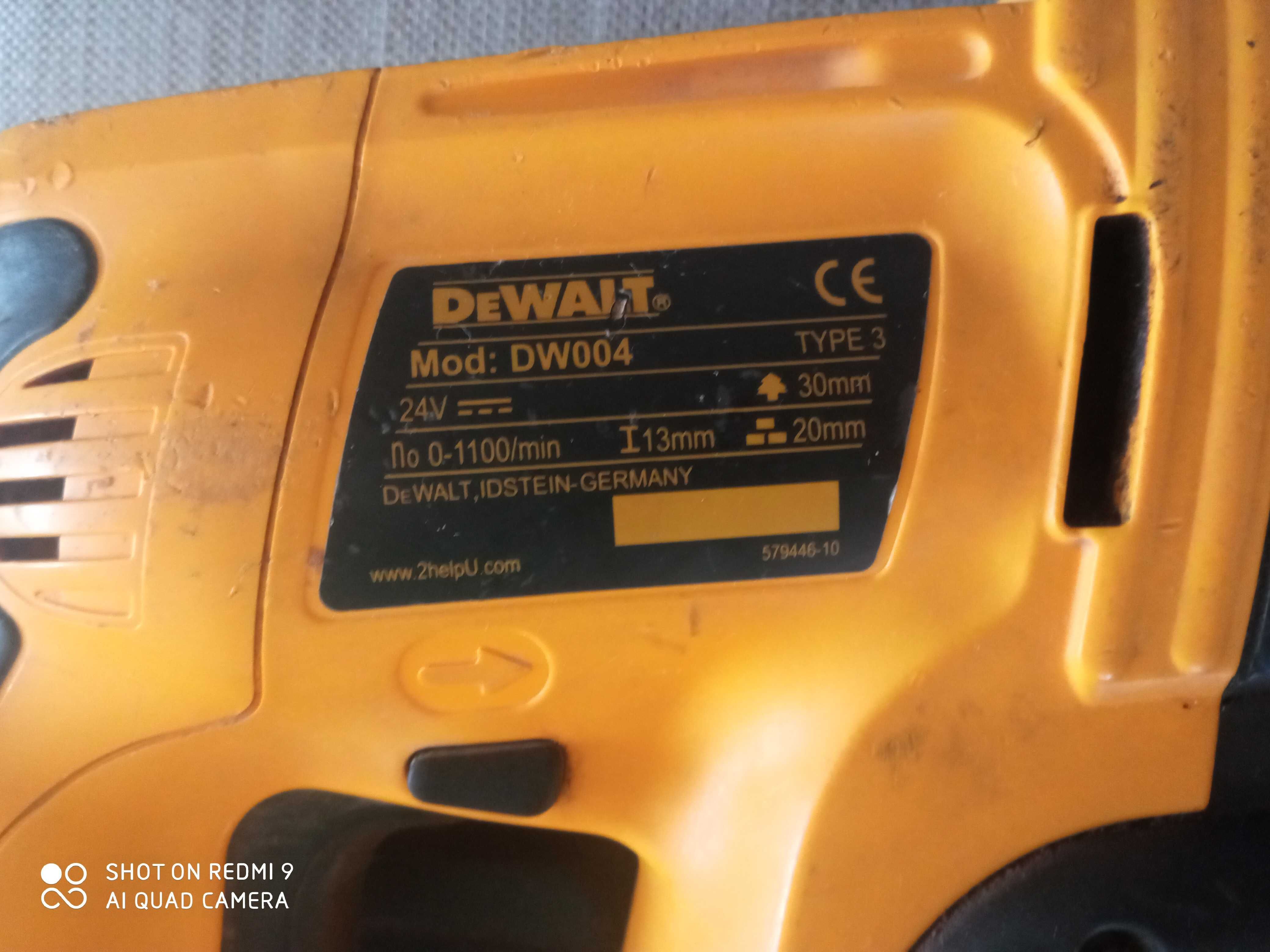 Dewalt DW004 Перфоратор