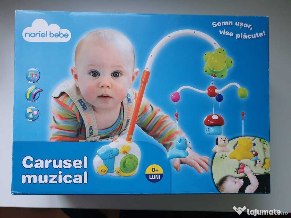 Carusel muzical Noriel Bebe 0 luni+ cu cutia originala