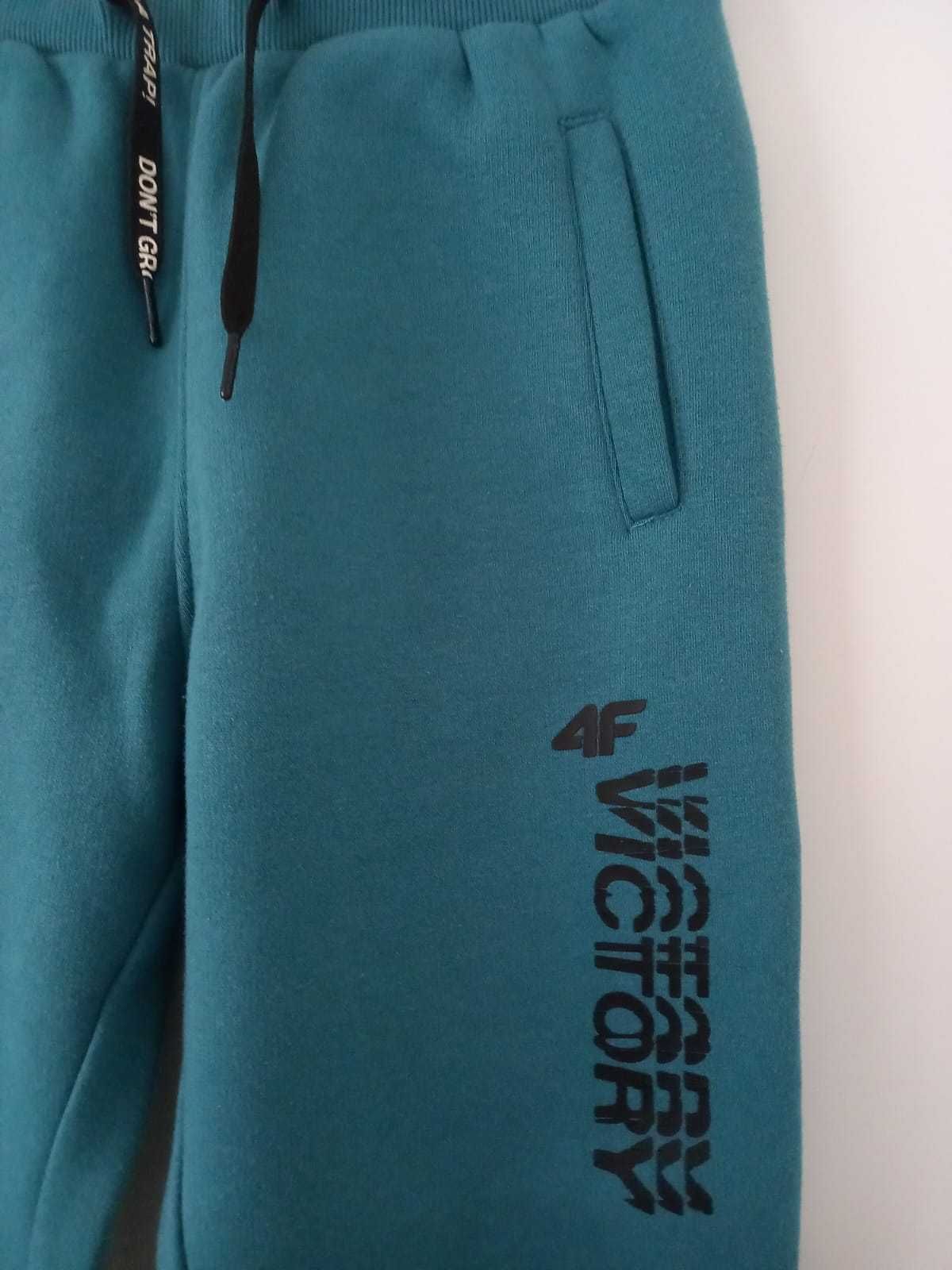 Pantaloni jogger de molton pentru băieți 4f