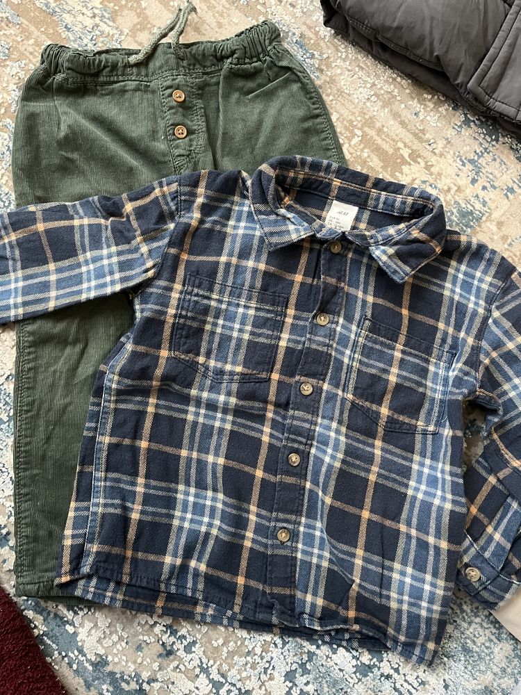 Дрешки за момче Zara HM Next 74 80 86см