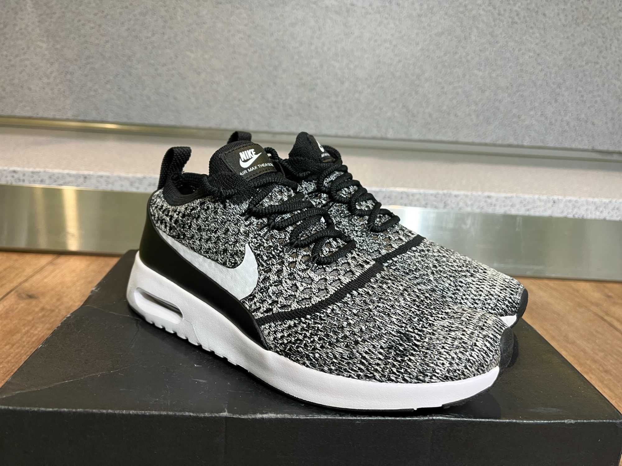 ОРИГИНАЛНИ ***  Nike Air Max Thea Ultra Knit / Black Grey White