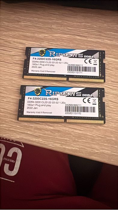 Kit 32Gb (2x16Gb) Ram DDR4