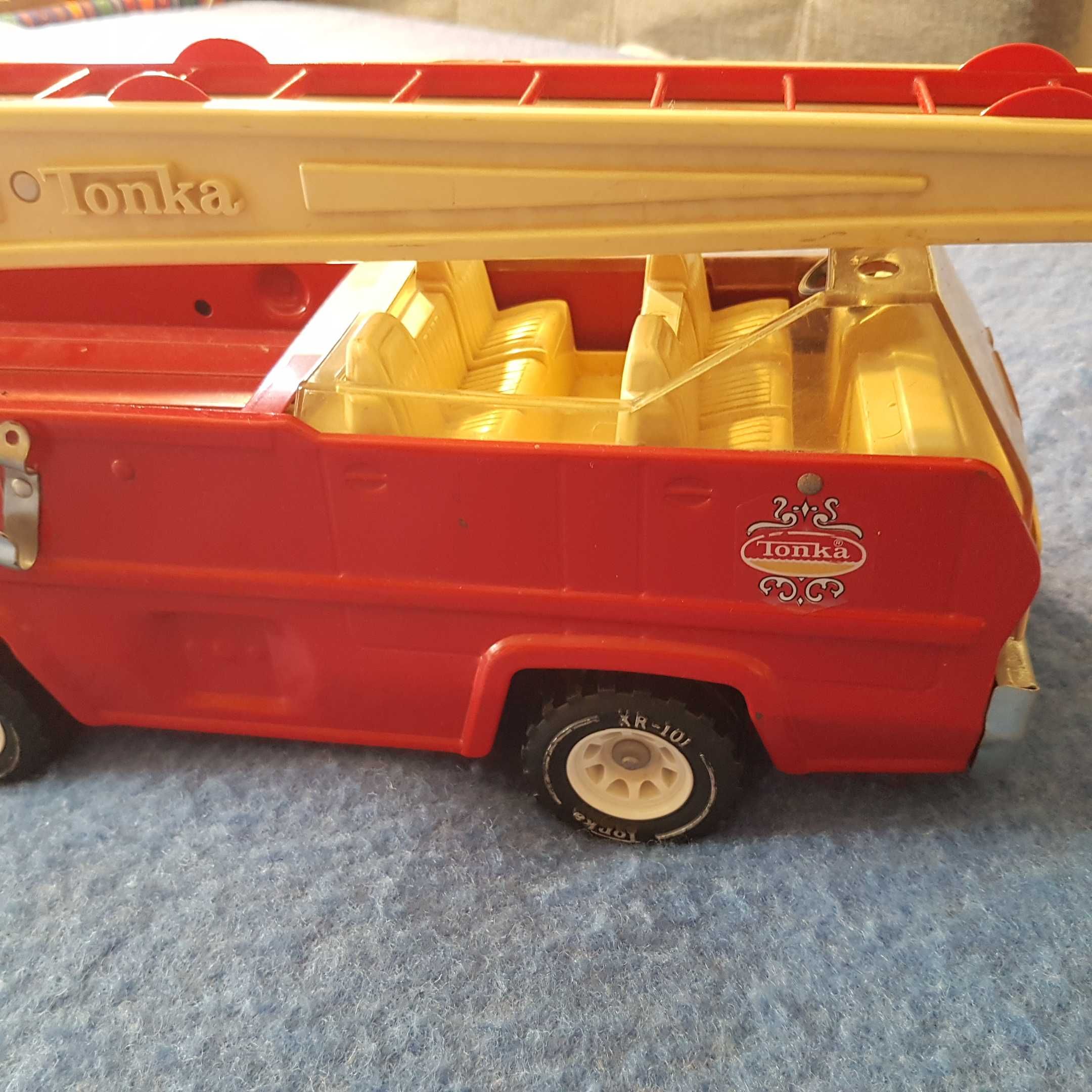 Mașina de pompieri vintage metal Tonka 1973 (foarte rară)