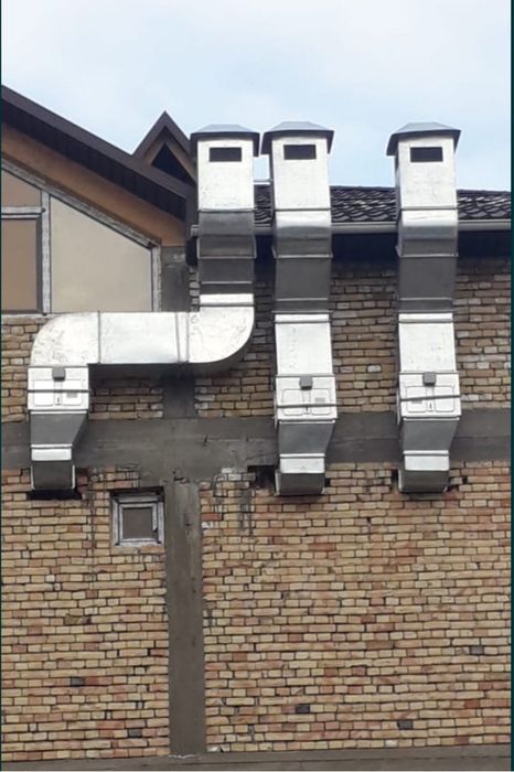 Вентиляция. Вытяжка. Кондиционирование. Дымоходы. Жестяные изделия